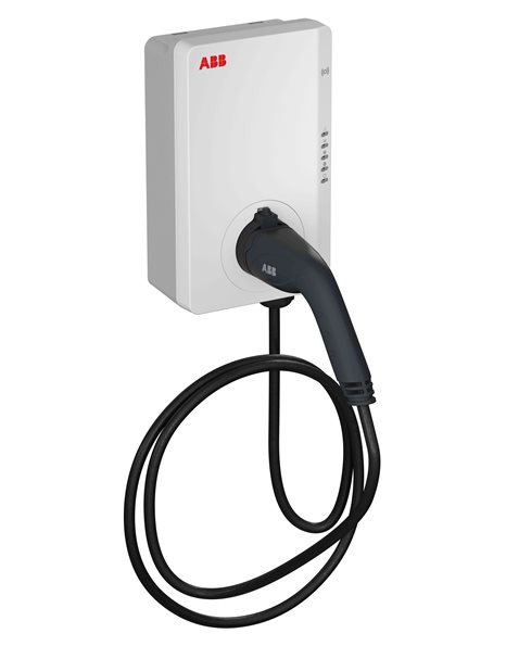 ABB Terra AC Wallbox Φορτιστής ισχύς 7,4kW – 22kW, με καλώδιο 5m Type 2