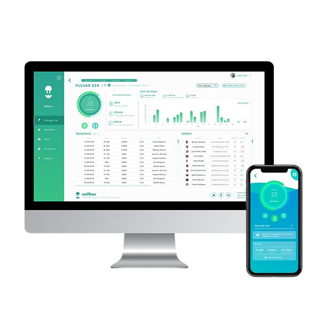 Wallbox Pulsar Plus Φορτιστής, ισχύς 7.4kW έως 22kW, περιέχει καλώδιο Type 2 - Image 5